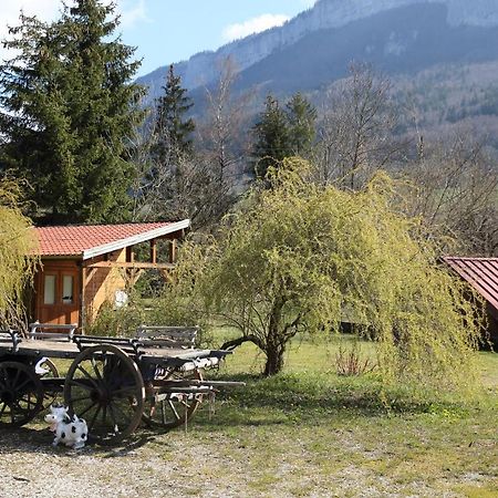 Chalet Du Camping La Porte St Martin Saint-Martin-en-Vercors Ngoại thất bức ảnh