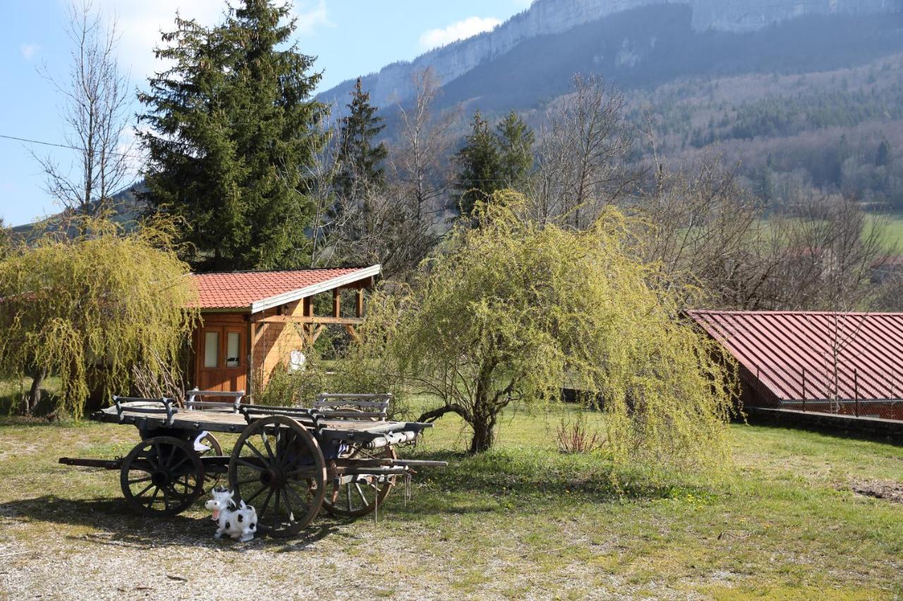 Chalet Du Camping La Porte St Martin Saint-Martin-en-Vercors Ngoại thất bức ảnh