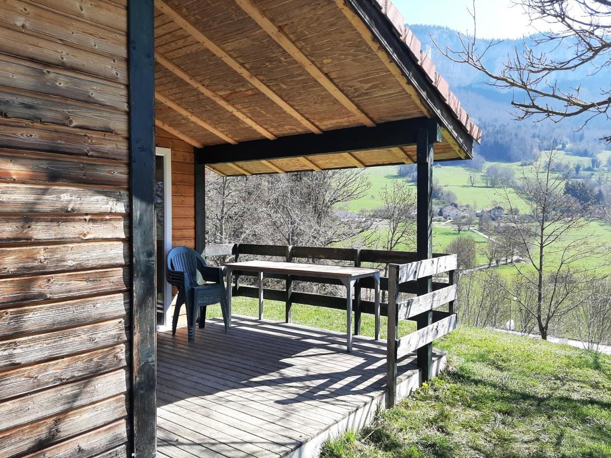Chalet Du Camping La Porte St Martin Saint-Martin-en-Vercors Ngoại thất bức ảnh